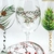 Taça para Vinho, pintadas à mão Azevinho, Colibri Crystal Bohemia. - comprar online