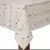 Toalha de Mesa Unite Azevinho 180cm x 270cm Natural - Casadellas Home & Table