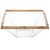 SALADEIRA QUADRADA BORDA BAMBU VIDRO G - comprar online