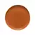 PRATO DE SOBREMESA VIVANT TERRACOTA - CONJ 2 UNIDS