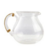 JARRA BUBBLE DE VIDRO COM BAMBU - 1,5L - TRANSPARENTE