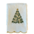 Toalha Lavabo Felpa Arvore Natal