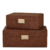 CAIXA EM MDF COM REVESTIMENTO EM PU - comprar online
