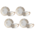 CONJ. 4 XÍCARAS CAFÉ VOL D'OR C/PIRES - comprar online