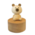 CAIXA DE MUSICA URSO DE MADEIRA TALHADA