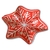 Petisqueira FLOCO de Neve Biscoito ESTRELA 16x14,5cm - Casadellas Home & Table