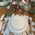PRATO RASO C/ FILETE SNOW FLAKE - CONJ. C/ 6 UND - comprar online