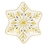 TRAVESSA ESTRELA DE NATAL BOREAL C. 20,5 x L 22,5 x A. 3 cm