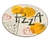 PRATO GRANDE PIZZA SICILIA Ø 38 x A. 1,5 cm