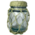 Pote de Vidro Vime M Verde Oliva