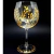 Taça para Gin Tônica Colibri Crystal Bohemia, Galhos Dourados pintadas à mão.