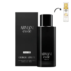 ARMANI CODE PARFUM GIORGIO ARMANI (DECANT)