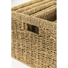 Canasto Contenedor de Fibra natural - comprar online
