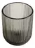 Pack x6 Vasos de Vidrio Gris Faceteados en internet
