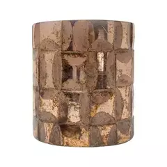Portavela de vidrio 10 cm - comprar online