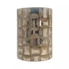 Portavela de vidrio 17 cm - comprar online