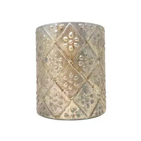 Portavela de vidrio 12 cm - comprar online