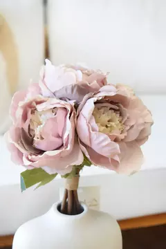 Ramo corto Peonias Rosa dior - comprar online