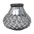 Frasco vidrio plata - comprar online