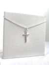 Corrente Italiana Veneziana Diamantada com Crucifixo Cravejado 60cm - comprar online