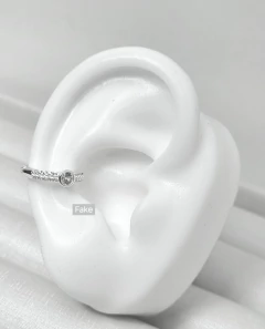 Piercing Fake Ponto de luz Prata 925 - comprar online