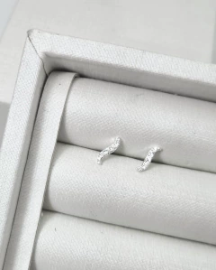 BRINCO FILETE DE ZIRCONIA