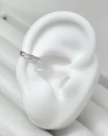Piercing Fake Zircônias Cristais Prata 925 - comprar online