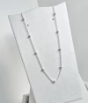 Choker Bolinhas Cartier 1mm 40cm Prata 925 - comprar online
