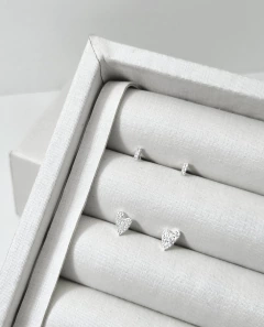 DUO DE BRINCOS AMOUR - Tarraxa Baby - comprar online