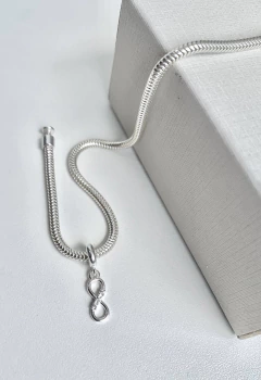 Berloque Símbolo do Infinito Prata 925 - comprar online