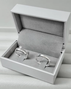 ALIANÇA CHANFRADA 3MM- PRATA 950- Preço de cada Aliança - comprar online