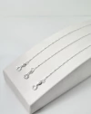 Pulseira Singapura 1mm 18cm Prata