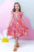 Vestido Laura Ursinho Rosa - Bela Ciranda