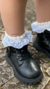 Meia Soquete Rendinha Off-White - comprar online