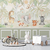 Papel de Parede Animais Safari Alegre Fofo - comprar online
