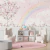 Papel de Parede Encantado Arco Iris Flores Borbol Etas - comprar online