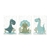 Kit Quadros Decorativos Dino Cute para quarto de bebe - comprar online