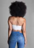 Cropped Sem Alças Gloss - Sawary Fashion