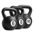 Kit Pesa Rusa Kettlebell Mancuerna 6kg + 8kg + 10kg Plastica - comprar online