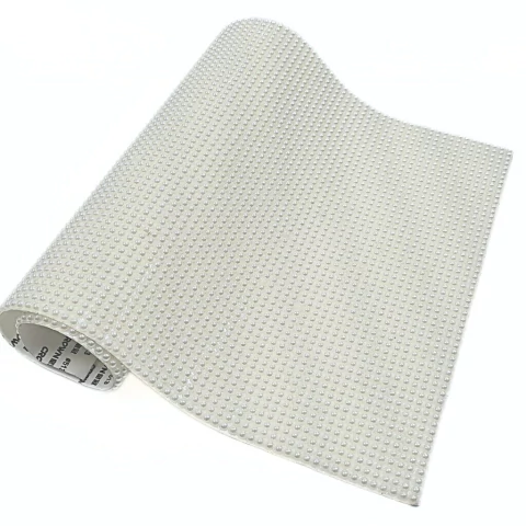 Micro Manta Meia Pérola (4mm) 24x40cm Adesiva