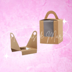 Caja Cupcake - Kraft