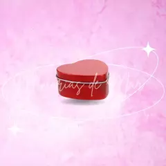 Lata de aluminio - Corazón 50g