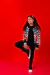 Conjunto Bomber Smille com legging preta