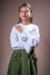 Camisa em linho camponesa 100% algodão - loja online