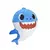 Pelúcia Baby Shark com Música 30cm Azul