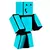 Boneco Problems 35cm - Minecraft