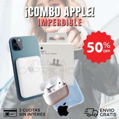 COMBO APPLE | Airpods Gen 2 Pro + Battery Pack + Cargador 20W - comprar online