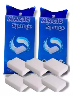 Esponja Magica Set X6 Piezas Limpia Todo Quitamanchas - comprar online