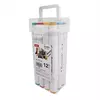 Marcadores Doble Punta Weibo Twin Marker 12PCS