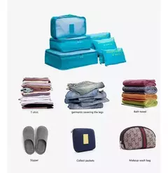 Organizador De Valija Set X 6 Unidades